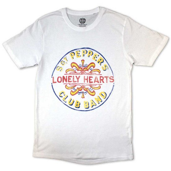 The Beatles Unisex T-Shirt: Painted Pepper - The Beatles - Mercancía -  - 5056737252613 - 
