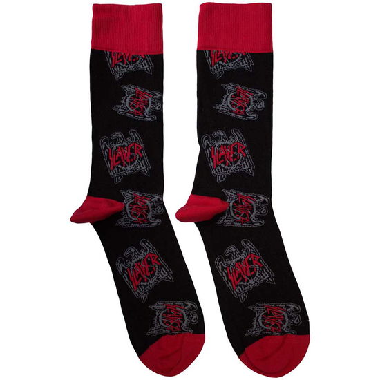 Cover for Slayer · Slayer Unisex Ankle Socks: Eagle Crest Pattern (CLOTHES)