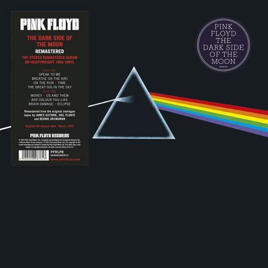 The Dark Side of the Moon - Pink Floyd - Musiikki - CAPITOL - 5099902987613 - perjantai 4. marraskuuta 2016