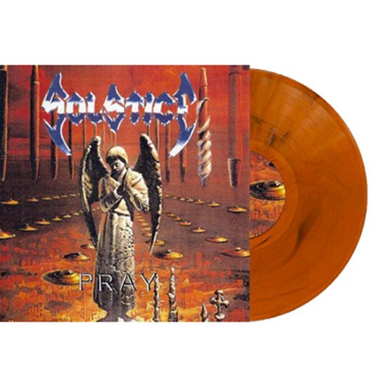 Cover for Solstice · Pray (Reissue / Orange Vinyl) (LP) [Reissue edition] (2021)