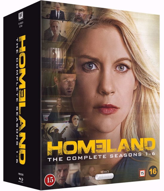 Cover for Homeland · Season 1-6 Box-set (Blu-Ray) (2017)