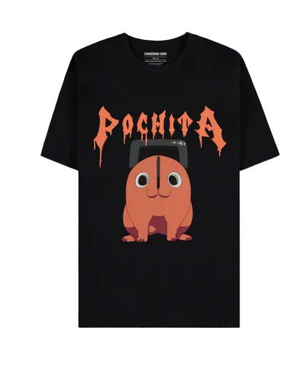 Cover for Chainsaw Man · Pochita The Chainsaw Devil Men's Short Sleeved T-Shirt - 2Xl Short Sleeved T-Shirts M Black (N/A)