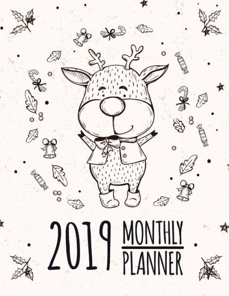 Cover for Mary Morin · 2019 Monthly Planner (Book) (2018)