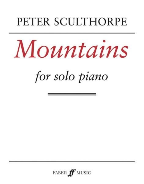 Cover for Peter Sculthorpe · Mountains (Paperback Book) (1998)