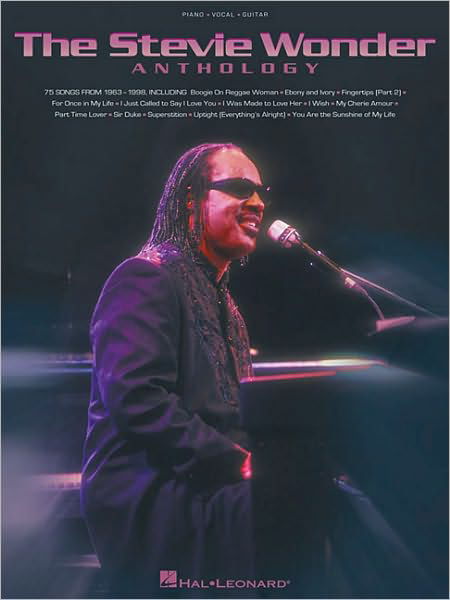 The Stevie Wonder Anthology - Stevie Wonder - Livros - Hal Leonard Corporation - 9780634036613 - 1 de dezembro de 2002