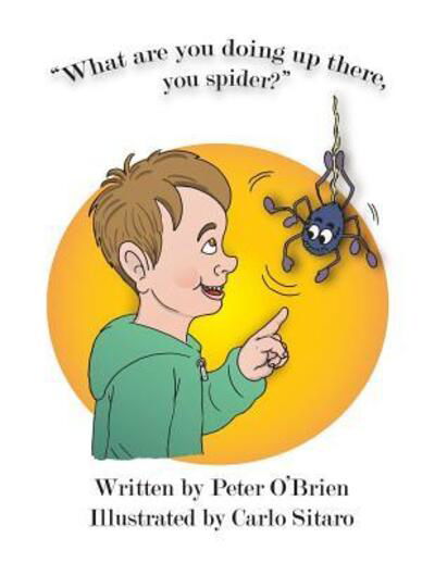 Cover for Peter O'Brien · What Are You Doing up There, You Spider? (Pocketbok) (2017)