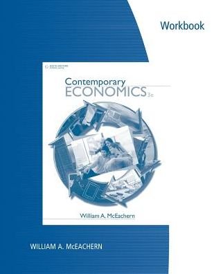 Cover for McEachern, William A. (University of Connecticut) · Workbook for McEachern's Contemporary Economics, 3rd (Pocketbok) (2012)