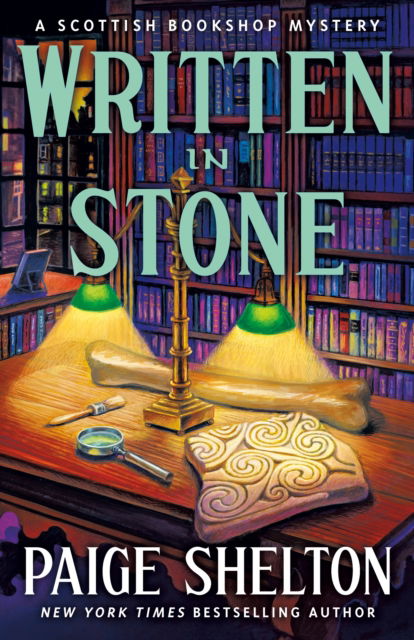 Cover for Paige Shelton · Written in Stone - A Scottish Bookshop Mystery (Hardcover Book) (2025)