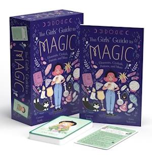 Cover for Corinna Keefe · The Girls' Guide To Magic: Book And 52 Spell Cards On Elements, Crystals, Potion (Book) (2025)