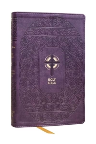 Cover for Catholic Bible Press · NRSVCE Sacraments of Initiation Catholic Bible, Purple Leathersoft, Comfort Print (Leather Book) (2024)