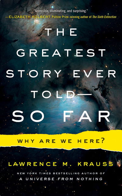 Cover for Lawrence M. Krauss · The Greatest Story Ever Told-So Far (CD) (2018)