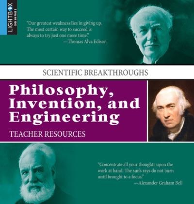 Philosophy, Invention and Engineering - Tim Cook - Books - LIGHTBOX - 9781510537613 - August 1, 2018