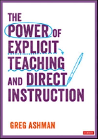 Cover for Greg Ashman · The Power of Explicit Teaching and Direct Instruction (Innbunden bok) (2020)