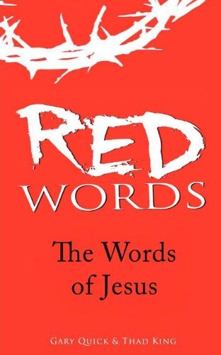 Cover for Thad King · Red Words (Paperback Bog) (2010)