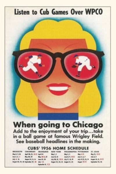 Cover for Found Image Press · Vintage Journal Chicago Cubs Schedule 1956 (Book) (2022)