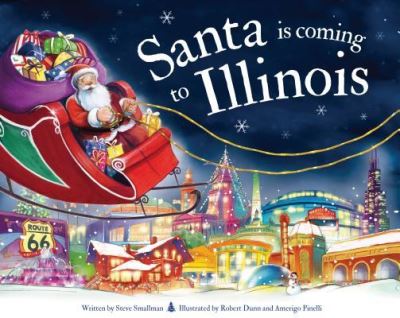 Cover for Steve Smallman · Santa is Coming to Illinois (Hardcover Book) (2019)