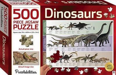 Cover for Hinkler Pty Ltd · Puzzlebilities Dinosaurs 500 Piece Jigsaw Puzzle - Puzzlebilities (SPEL) (2015)