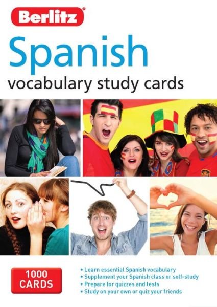 Cover for APA Publications Limited · Berlitz Language: Spanish Study Car (Cards) (2016)