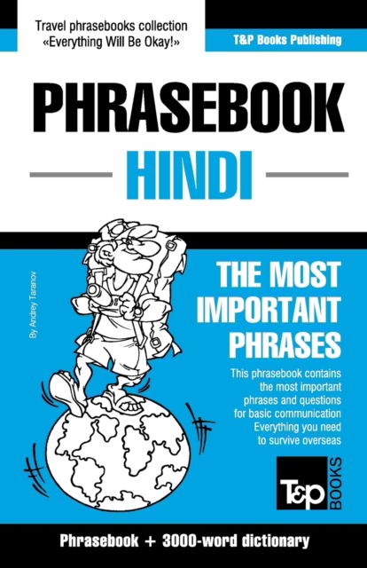 Cover for Andrey Taranov · English-Hindi phrasebook and 3000-word topical vocabulary - American English Collection (Paperback Book) (2016)