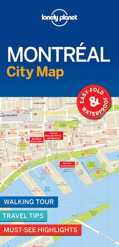 Cover for Lonely Planet · Lonely Planet Montreal City Map - Map (Landkarten) (2017)