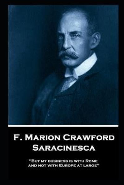 Cover for Francis Marion Crawford · F. Marion Crawford - Saracinesca (Paperback Book) (2019)