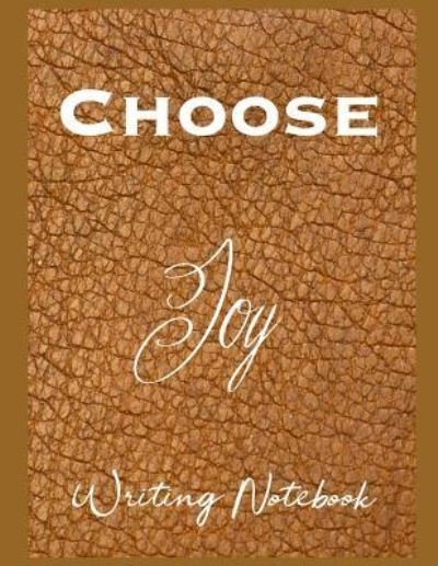 Cover for Ahavaha · Choose Joy Writing Notebook (Paperback Book) (2019)