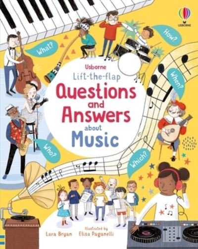 Cover for Lara Bryan · Lift-The-flap Questions and Answers about Music (Book) (2023)