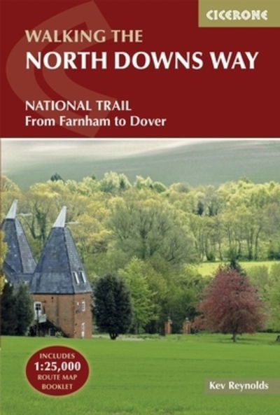 Cover for Kev Reynolds · The North Downs Way: National Trail from Farnham to Dover (Paperback Bog) [3 Revised edition] (2024)