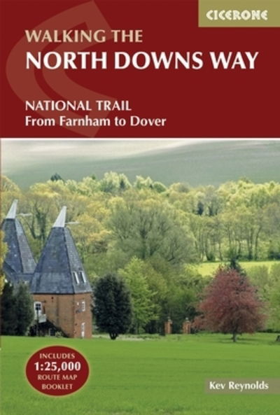 Cover for Kev Reynolds · The North Downs Way: National Trail from Farnham to Dover (Paperback Bog) [3 Revised edition] (2017)