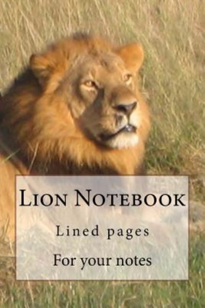 Cover for J Kossowska · Lion Notebook (Paperback Book) (2018)