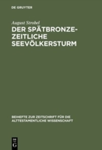 Cover for Strobel · Der spätbronzezeitliche Seevölk (Book) (1976)