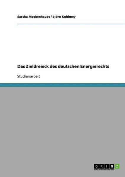 Cover for Mockenhaupt · Das Zieldreieck des deutsch (Book) [German edition] (2008)