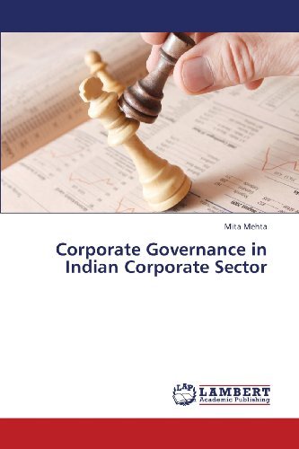 Cover for Mita Mehta · Corporate Governance in Indian Corporate Sector (Taschenbuch) (2013)
