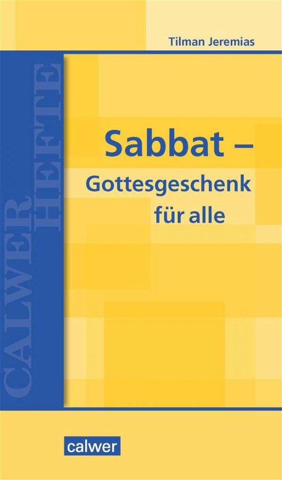 Cover for Jeremias · Sabbat - Gottesgeschenk für al (Bog)