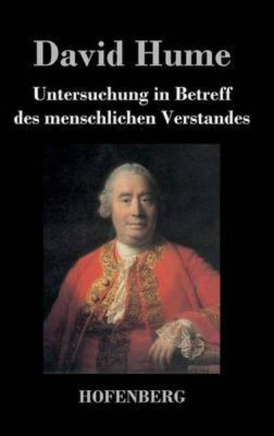 Cover for David Hume · Untersuchung in Betreff Des Menschlichen Verstandes (Hardcover Book) (2016)