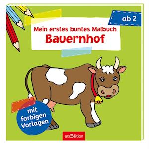 Cover for Mein Erstes Buntes Malbuch · Mein erstes buntes Malbuch - Bauernhof (Book)