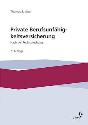 Cover for Richter · Private Berufsunfähigkeitsversi (Bog)