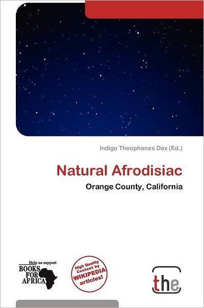 Cover for Indigo Theophanes Dax · Natural Afrodisiac (Book) (2011)