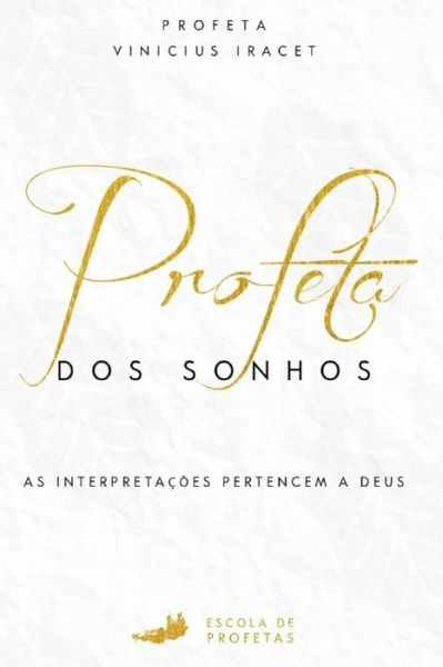 Cover for Vinicius Iracet · Profeta Dos Sonhos (Paperback Book) (2019)