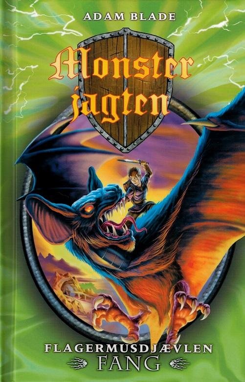 Cover for Adam Blade · Monsterjagten: Monsterjagten 33: Flagermusdjævlen Fang (Innbunden bok) [1. utgave] (2015)