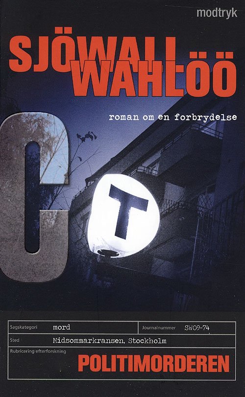 Cover for Sjöwall &amp; Wahlöö · Roman om en forbrydelse: Politimorderen (Paperback Book) [1th edição] [Paperback] (2007)