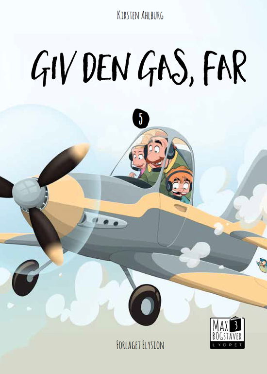 Cover for Kirsten Ahlburg · Max 3: Giv den gas, far (Hardcover bog) [1. udgave] (2018)