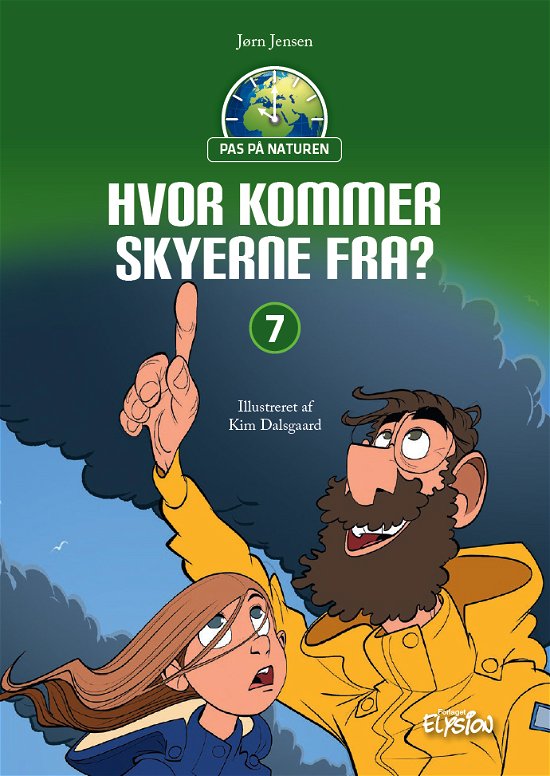 Cover for Jørn Jensen · Pas på naturen: Hvor kommer skyerne fra? (Inbunden Bok) [1:a utgåva] (2022)