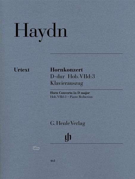 Cover for J. Haydn · Konzert f.Horn D-Dur (HN461) (Bog)