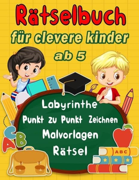 Cover for Bk Bouchama · Ratselbuch fur clevere kinder ab 5 (Taschenbuch) (2020)