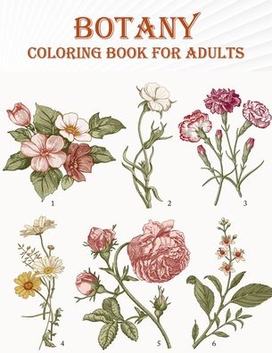 Cover for Braylon Smith · Botany Coloring Book For Adults (Pocketbok) (2020)