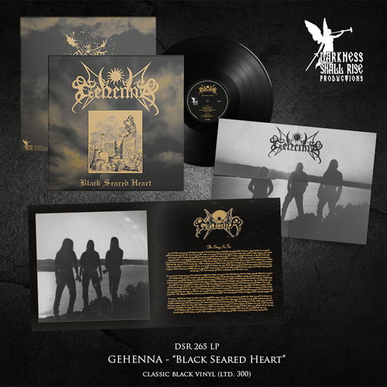 Gehenna · Black Seared Heart (Black Vinyl) (LP) (2024)