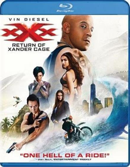 Cover for Xxx: Return of Xander Cage (Blu-ray) (2017)