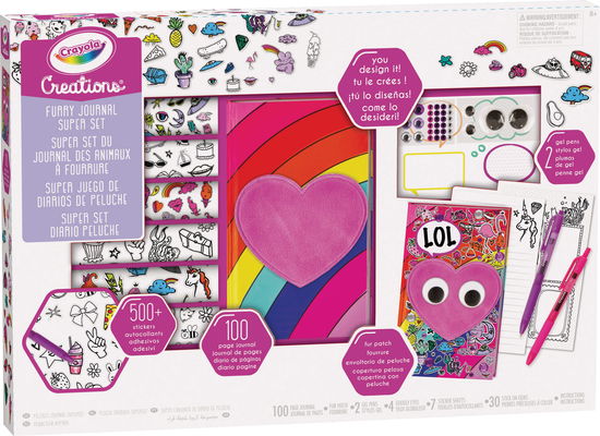 Cover for Crayola · Creations Furry Journal Super Set Crayola (04-0661 (Toys)