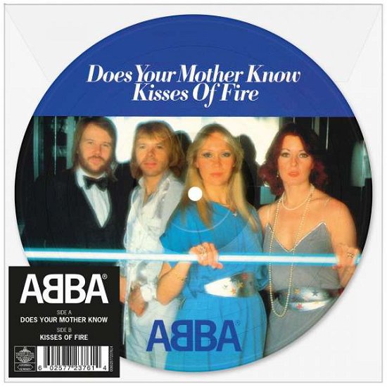 Cover for Abba · Does Your Mother Know (7&quot;) [Picture Disc edition] (2019)